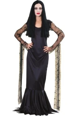 Womens Addams Family Morticia Costume