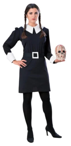 Womens Addams Family Wednesday Costume