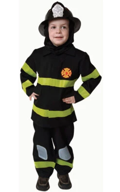 Kids/Toddlers Deluxe Fire Fighter Costume
