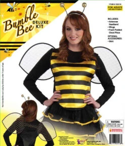 Costume Kits Bee Halloween Costume Kit Adult