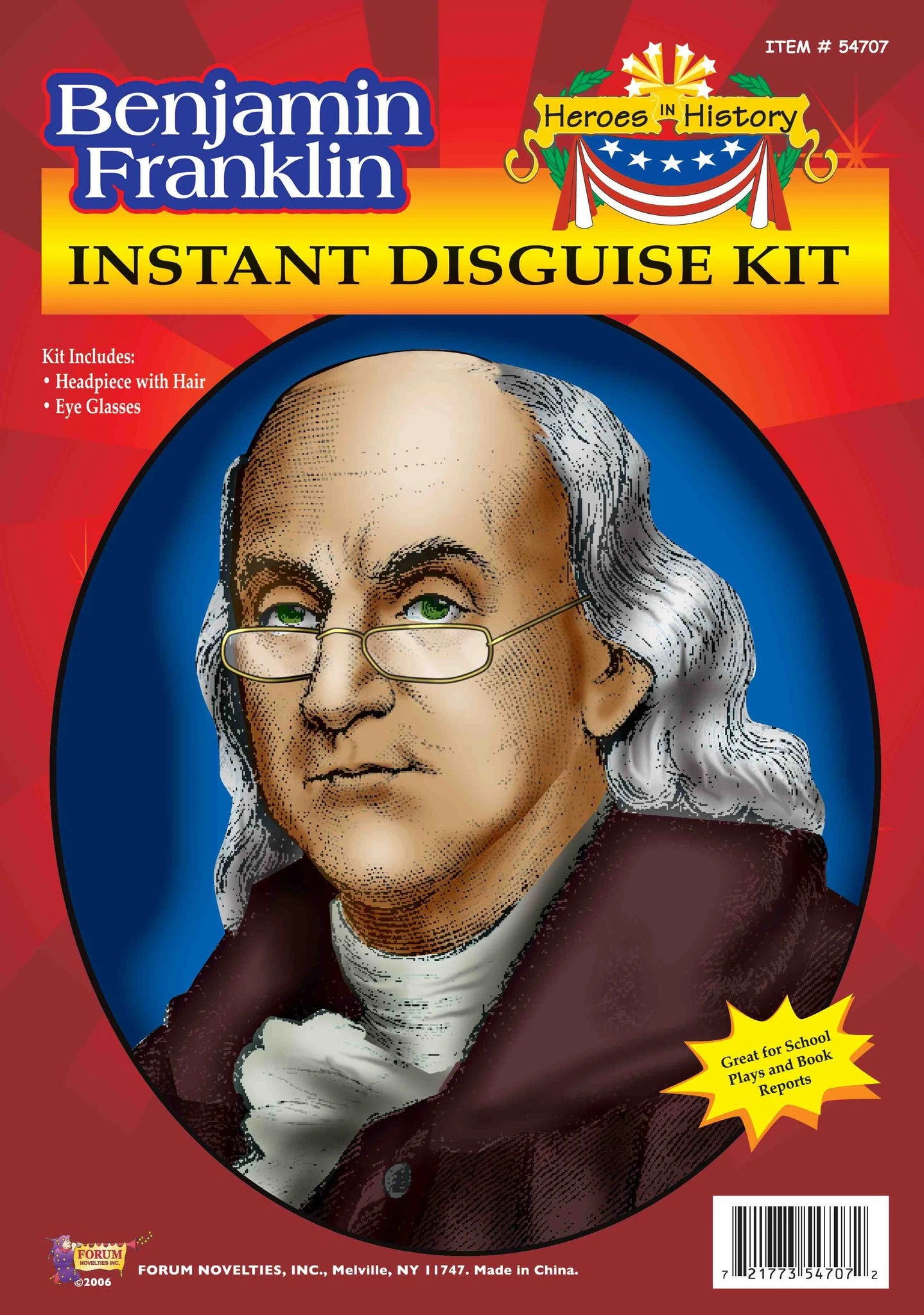Costume Kits Ben Franklin Costume Kit 1 Costume Kits Ben Franklin Costume Kit