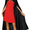 Black Velvet Cape