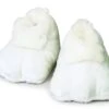 White Bunny Feet Shoes