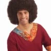 Deluxe Halloween Afro Wig Brown