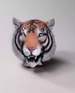 Tiger Costume Mask Deluxe Latex Tiger