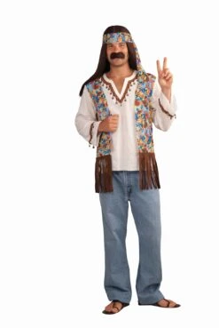 Men's Hippie Costume Halloween Kits