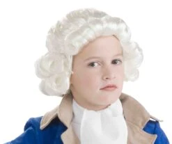 Kids Colonial American Wig