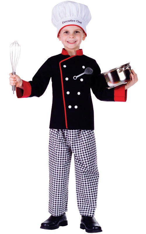 Kids Executive Chef Costume 1 Kids Executive Chef Costume
