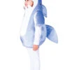 Kids Sky Blue Shark Costume