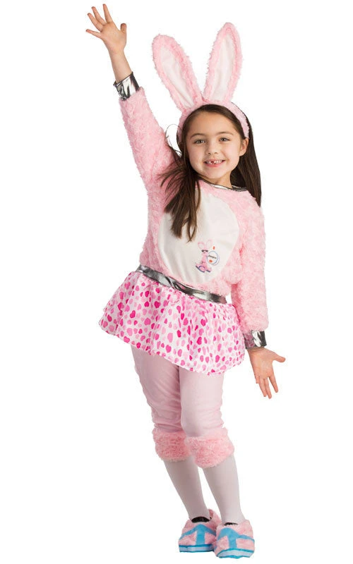 Girls Energizer Bunny Costume 1 Girls Energizer Bunny Costume