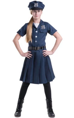 Girls Police Officer Costume