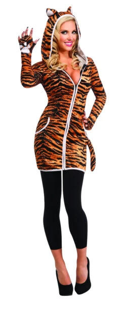 Womens Hooded Tiger Costume