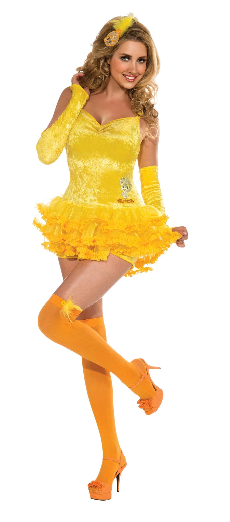 Womens/Teens Tweety Bird Costume 1 Womens/Teens Tweety Bird Costume