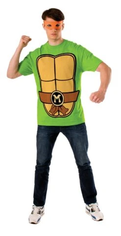 Adults Michaelangelo "Teenage Mutant Ninja Turtles" Costume Top