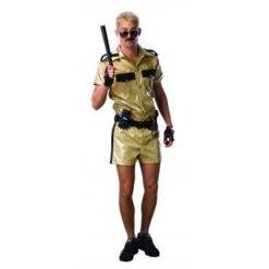 Mens Reno 911 Deluxe Lt. Dangle Costume
