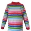 Mens Rainbow Striped Nice Guy Cosplay T-Shirt Costume