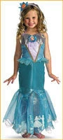 Disguise Little Mermaid Ariel Girls Deluxe Costume